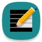 text editor- file editor(data) pro android application logo